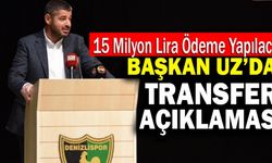 Denizlispor’da Başkan Mehmet Uz’dan Transfer Açıklaması
