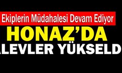 Honaz’da Alevler Yükseldi!