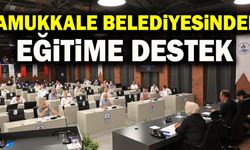 Pamukkale Belediyesinden Eğitime Destek