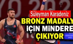 Süleyman Karadeniz Bronz Madalya İçin Mindere Çıkıyor