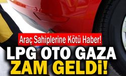 Araç Sahiplerine Kötü Haber! LPG Oto Gaza Zam Geldi
