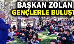 Başkan Osman Zolan Kefe Yaylası'nda gençlerle buluştu