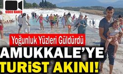 ‘Beyaz Cennet’ Pamukkale Doldu Taştı!