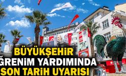 Büyükşehir Öğrenim Yardımında Son Tarih Uyarısı