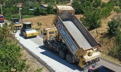 Çameli'de 10 Mahalleye 30 Kilometre Asfalt