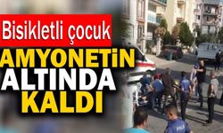 Denizli’de Bisikletli Çocuk Kamyonetin Altında Kaldı