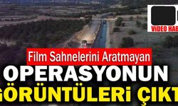 Denizli’de Film Sahnelerini Aratmayan Operasyonun Görüntüleri Çıktı