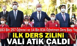 Denizli’de İlk Ders Zilini Vali Ali Fuat Atik Çaldı