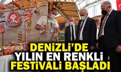 Denizli’de Yılın En Renkli Festivali Başladı