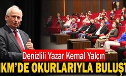 Denizlili Yazar Kemal Yalçın MKM’de Okurlarıyla Buluştu
