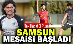 Denizlispor’da Samsun Mesaisi Başladı