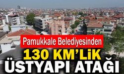 Pamukkale Belediyesi 600 Sokakta 130 Kilometre Üstyapı Çalışması Yapacak