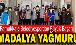Pamukkale Belediyespor Dartta Rakip Tanımıyor