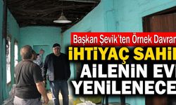 Buldan’da İhtiyaç Sahibi Ailenin Evi Belediye Tarafından Yenilenecek
