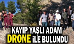 Çameli’de Kaybolan Yaşlı Adam Drone İle Bulundu