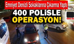 Denizli’de 400 Polisle Narko Alan Operasyonu Düzenlendi
