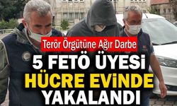 Denizli’de 5 FETÖ Üyesi Hücre Evinde Yakalandı
