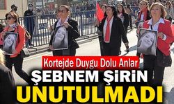 Denizli’de Cumhuriyet Yürüyüşünde Şebnem Şirin Unutulmadı