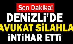 Denizli’de  Avukat Silahla İntihar Etti