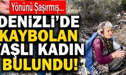 Denizli’de Kaybolan Yaşlı Kadın Dağlık Alanda Bulundu!