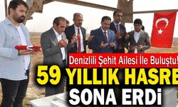 Denizlili Şehit Ailesi İle Buluştu! 59 Yıllık Hasret Sona Erdi