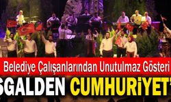 Pamukkale Belediyesi Çalışanları İşgalden Cumhuriyet’e Giden Yolu Canlandırdı