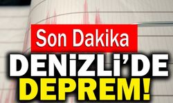 Son Dakika! Denizli'de Korkutan Deprem!