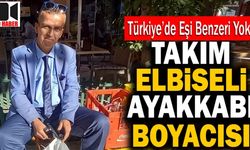 Türkiye’de Eşi Benzeri Yok! Takım Elbise İle Ayakkabı Boyuyor