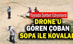 Yaylada Drone Gören Çoban Sopa İle Drone Kovaladı