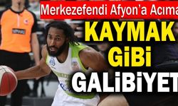 Yukatel Merkezefendi Belediyesi Basket, Afyon’a Acımadı 87-79