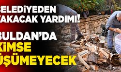 Buldan Belediyesi Yakacak Yardımı Yapıyor