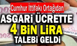 Cumhur İttifakı Ortağından Asgari Ücret Çağrısı
