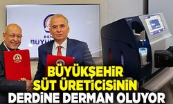 Denizli Büyükşehir, Süt Üreticisinin Dertlerine Derman Oluyor