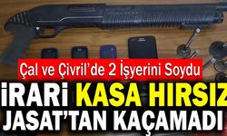 Denizli’de Kasa Hırsızı Jasat’tan Kaçamadı