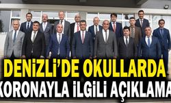 Denizli’de Okullarda Koronayla İlgili Açıklama!