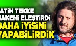 Denizlispor Teknik Direktörü Fatih Tekke; “Daha İyisini Yapabilirdik”