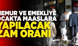 İşte Memur ve Emekliye Ocakta Maaşlara Yapılacak Zam Oranı