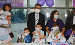 PAÜ Rektörü Ahmet Kutluhan Prematüre Bebekler İle Bir Araya Geldi