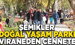 Şemikler Doğal Yaşam Parkı'na Vatandaştan Tam Not