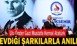 Ulu Önder Gazi Mustafa Kemal Atatürk, Sevdiği Şarkılarla Anıldı