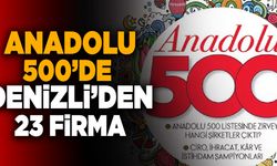 Anadolu 500’e Denizli’den 23 Firma Girdi