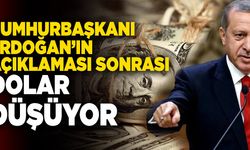 Cumhurbaşkanı Erdoğan’ın Açıklaması Sonrası Dolar Düşüyor