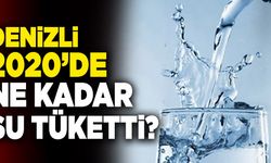 Denizli 2020’de Ne Kadar Su Tüketti?