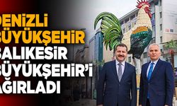 Denizli Büyükşehir, Balıkesir Büyükşehir'i Ağırladı