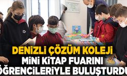 Denizli Çözüm Koleji Mini Kitap Fuarını Öğrencileriyle Buluşturdu