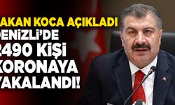 Denizli’de 2490 Kişi Koronaya Yakalandı!