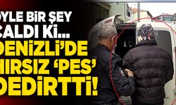 Denizli’de Cezaevinden Yeni Çıkan Hırsız Suçüstü Yakalandı