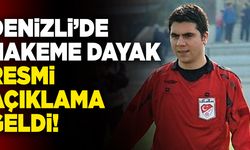 Denizli’de Hakeme Dayak… Resmi Açıklama Geldi!