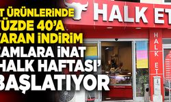 Denizli’de Halk Et, Zamlara İnat Et Ürünlerinde Yüzde 40’a Varan İndirim Yapıyor