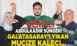 Galatasaray’ı Yıkan Mucize Kaleci Abdülkadir Sünger ve Ailesi Birlikte Poz Verdi